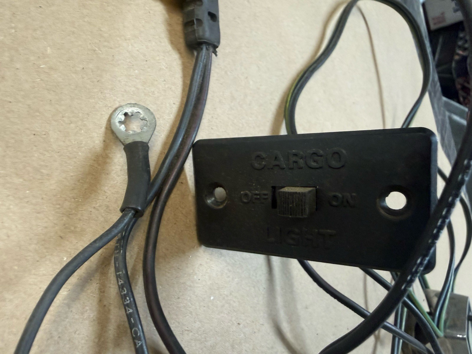 78 79 Ford Truck Cargo Light & Complete Wiring & Switch OEM 1978 1979