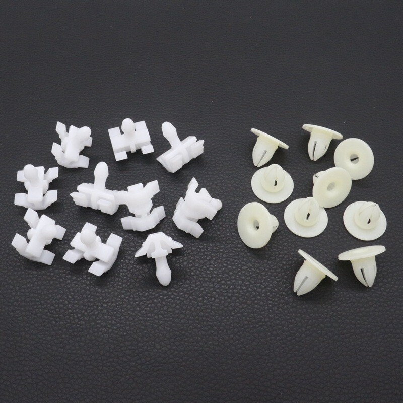 20 For Mercedes 0059889778 + 0019882981 Male And Female Clips & Grommet Kit