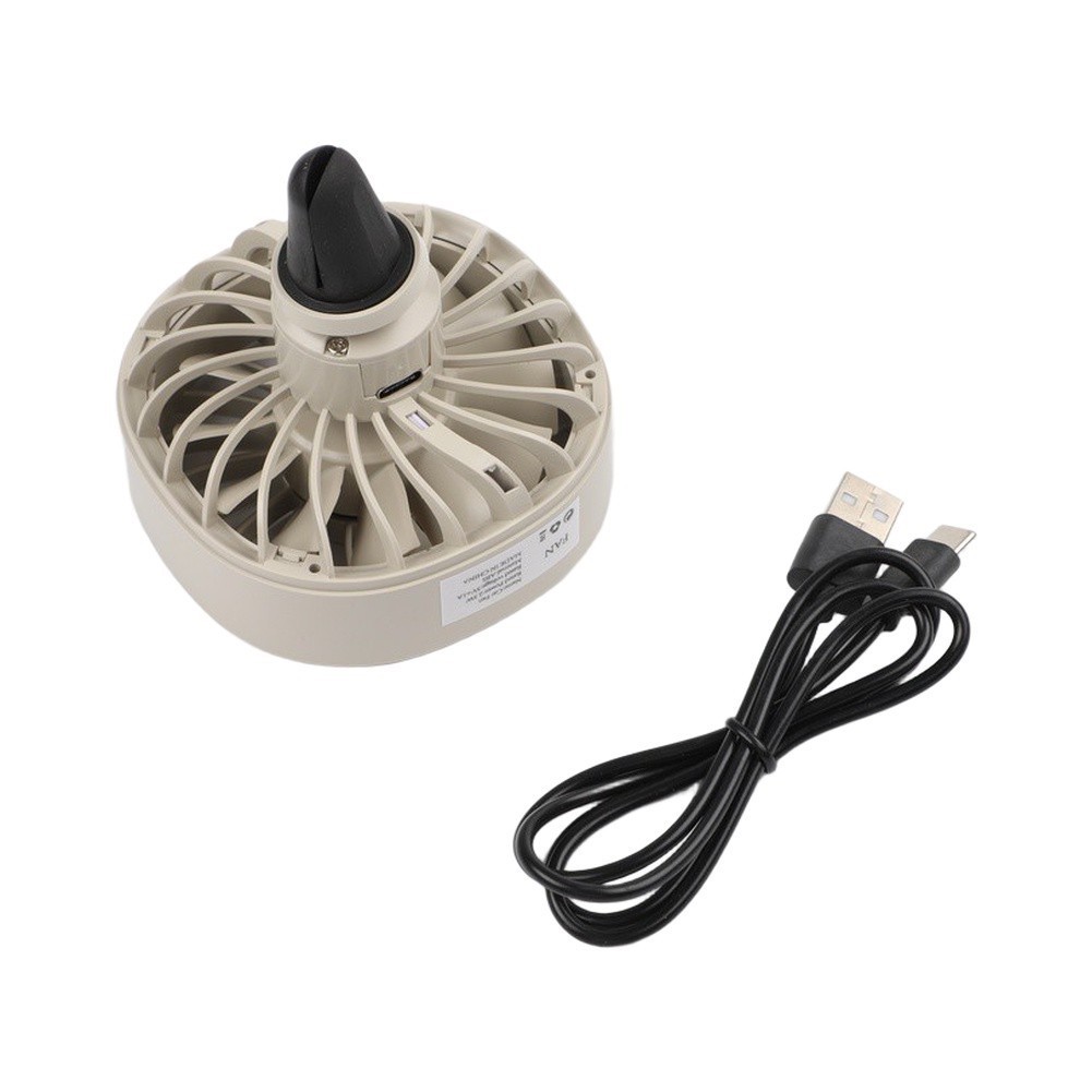 Car Air Vent Clip USB Fan with Quiet Operation and Adjustable 3 Speed Cooling