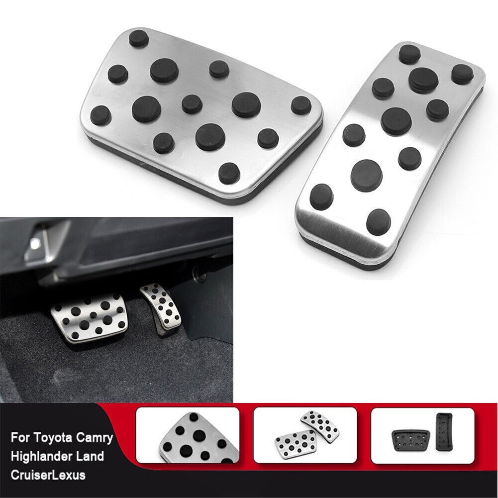 Vehicle Brake Pedal Accelerator Aluminum For Toyota Auris Avensis RAV4 Corolla