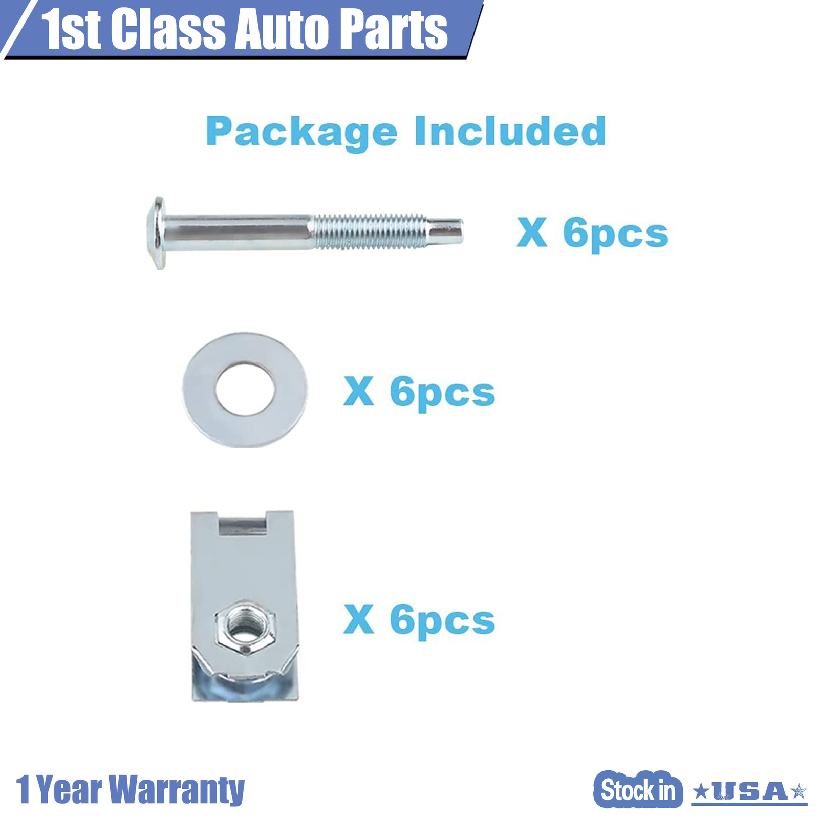 Bed Mounting Hardware 6 Bolt Set Kit Fit 04-14 Ford F150 Lincoln Mark LT 924-313
