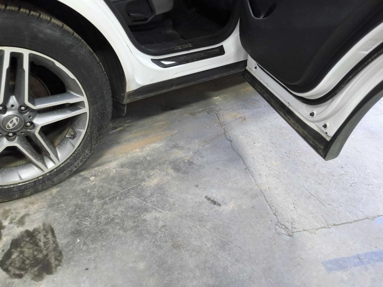Passenger Side SANTA FE 2018 Rocker Panel Moulding 684401