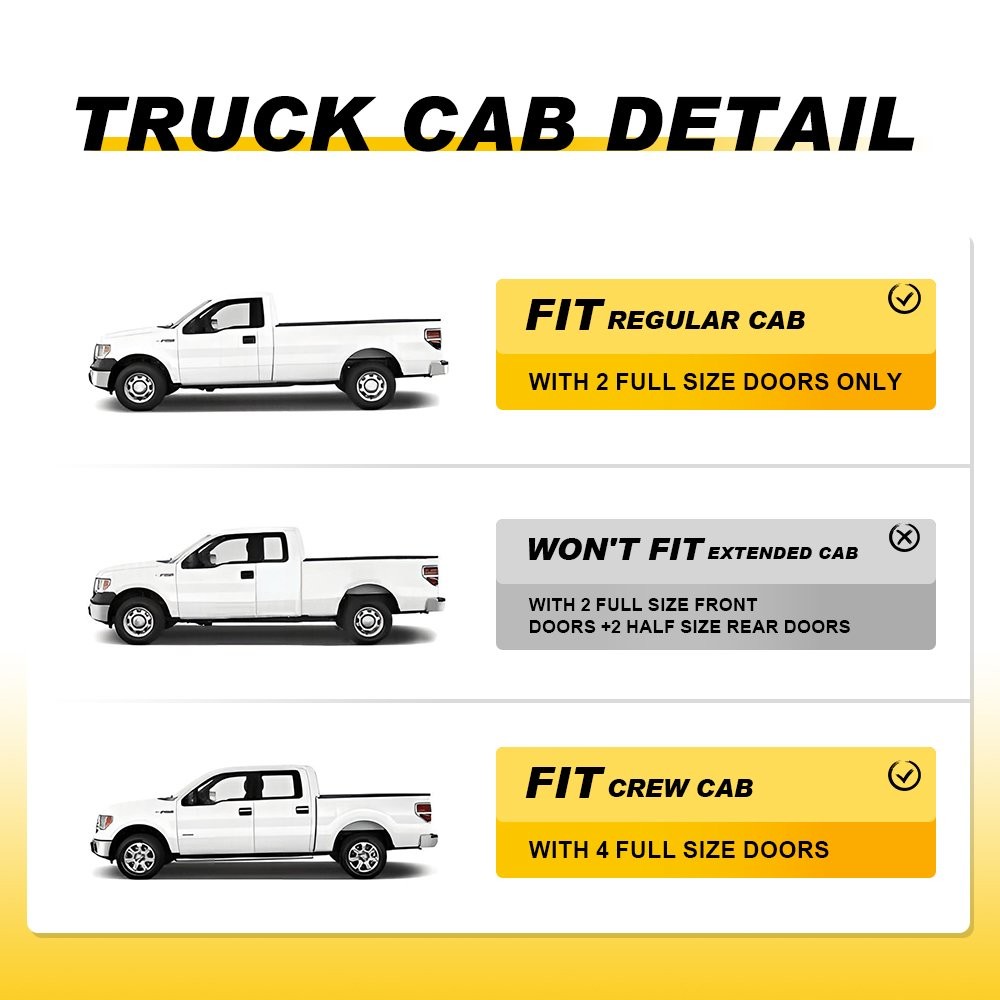 for 99-2007 Ford F-250 350 450 550 Super Duty Upgraded Cab Corner Roof Molding K