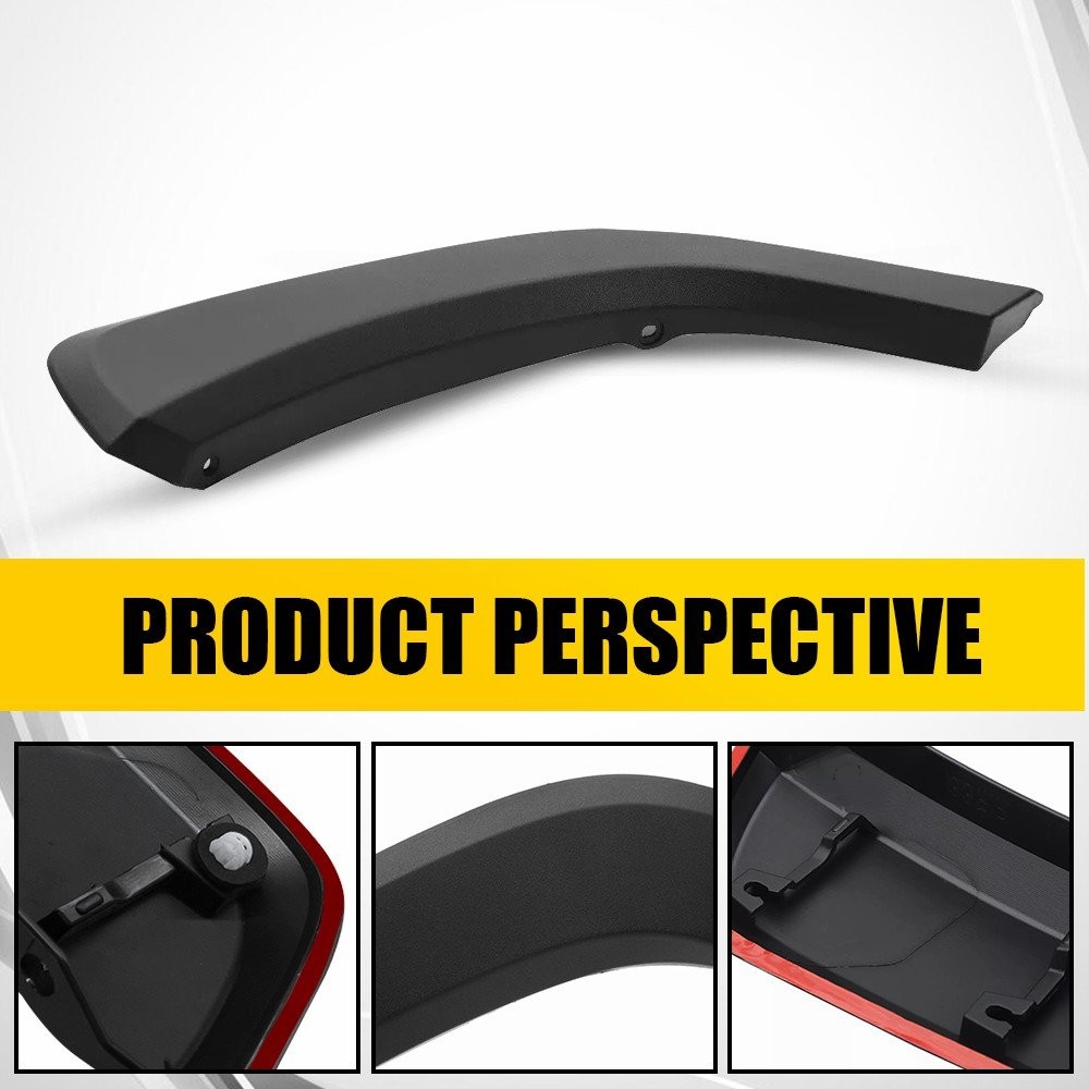 Left Rear Door Flare Arch Trim Molding For 2019-2022 Toyota RAV4 75062-0R010