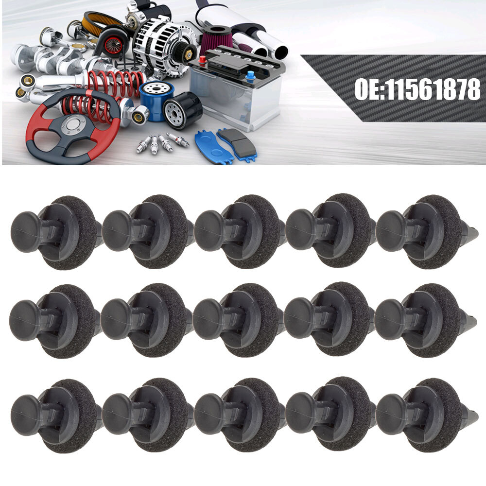 50pcs Car Radiator Core Support Upper Panel Cover Retainer Nylon Clips Car Parts