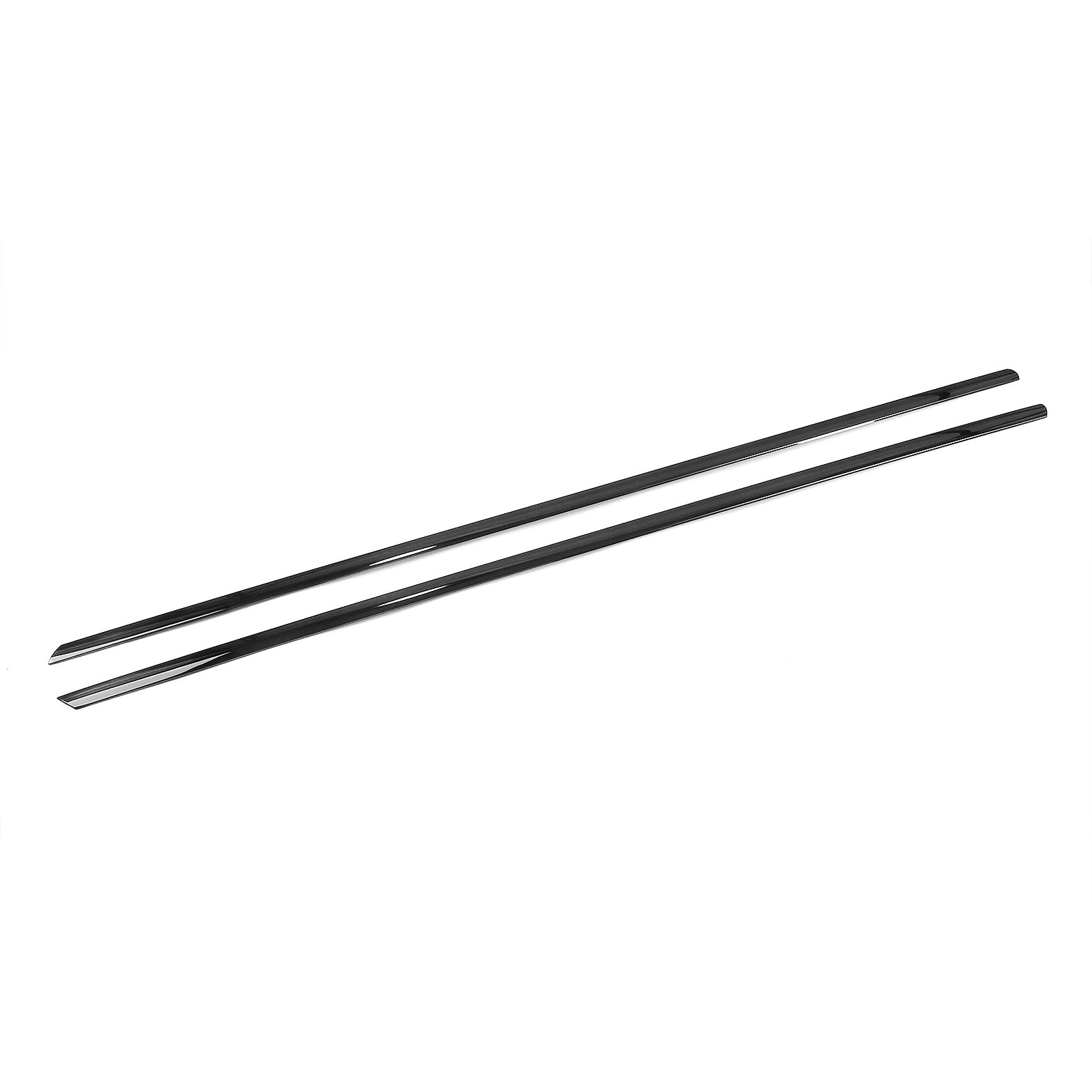 10pcs Window Molding Trims For Mini Cooper S F56 2014-2024 Gloss Black