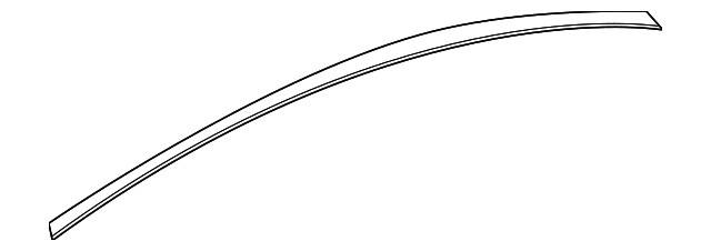 Genuine BMW Upper Molding 51-35-5-B59-7D6