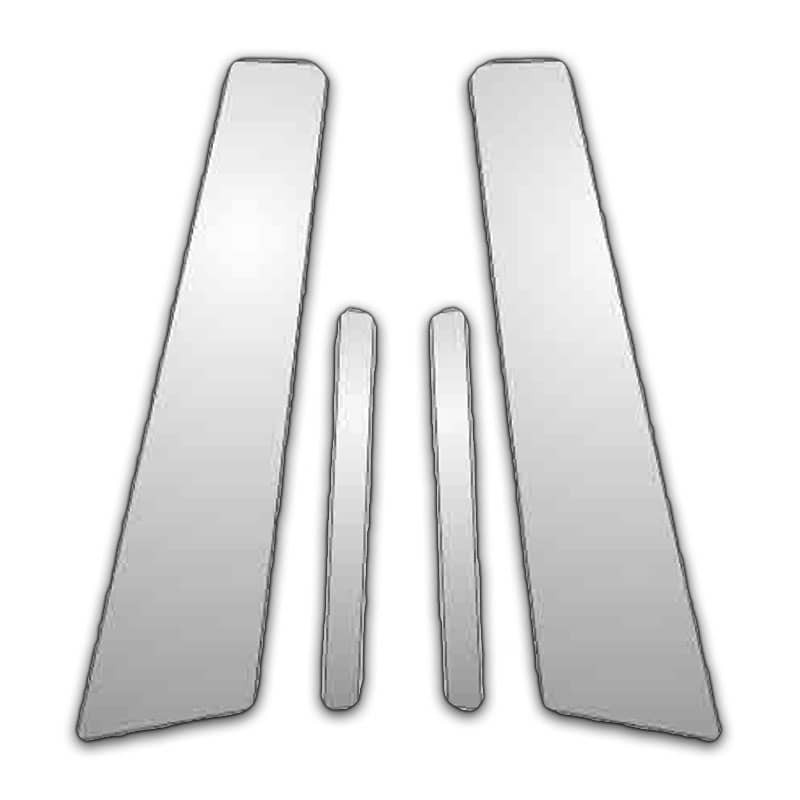 Coupe 4Pc Chrome Pillar Post Trim For 08-22 Nissan Altima