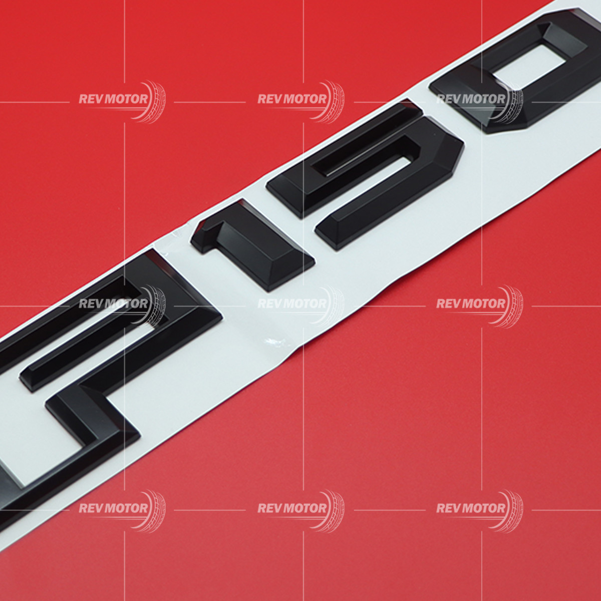 3D Letter Rear Emblem For 2015-2020 Rear Tailgate Matte Black Badge Decal
