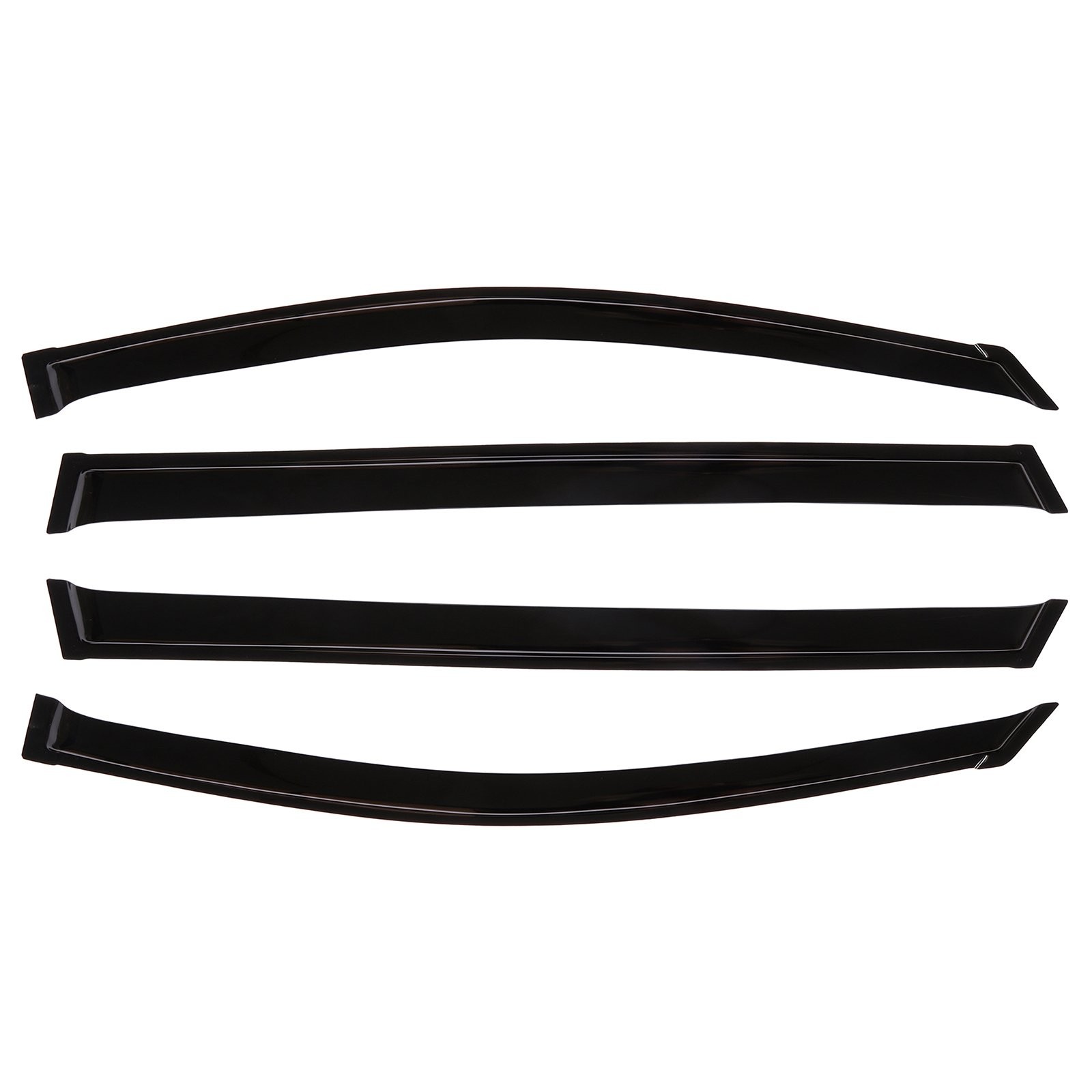 Smoked Window Visor Sun Vent Shades Rain Guards 4PCS For 2004-2009 Toyota Sienna