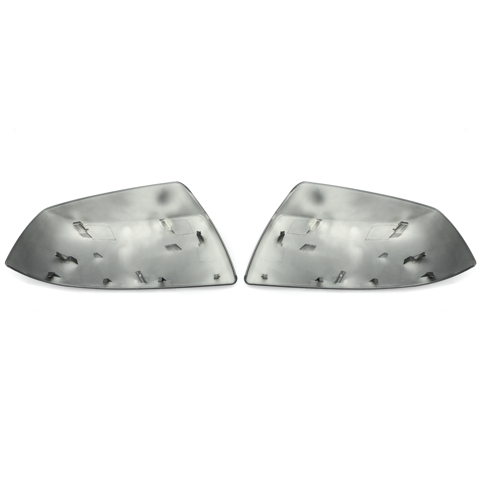 Pair of Magnetic Gray Painted Mirror Caps For Toyota Tundra Sequoia 2011-2019