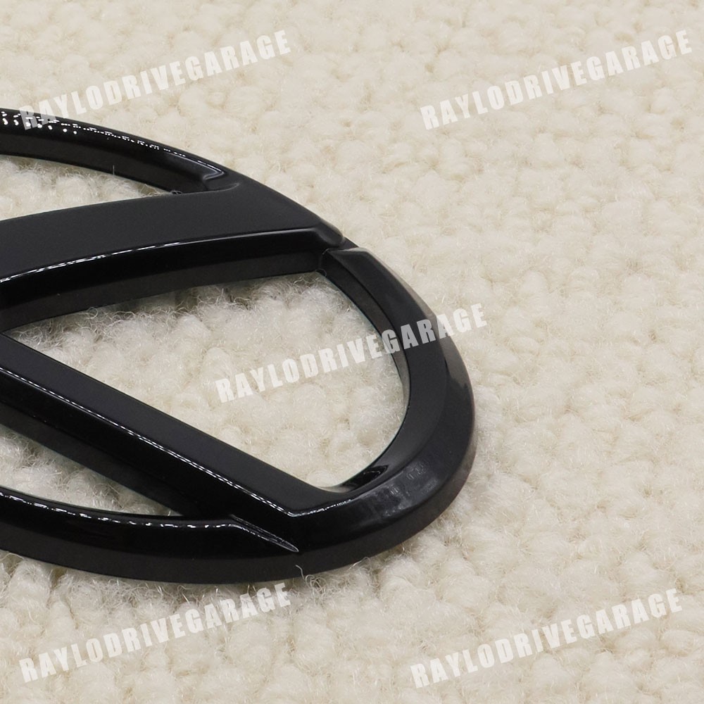 Rear Emblem For IS250 IS250 IS F ES350 RX350 RX450H Black Trunk Badge 3D Decal