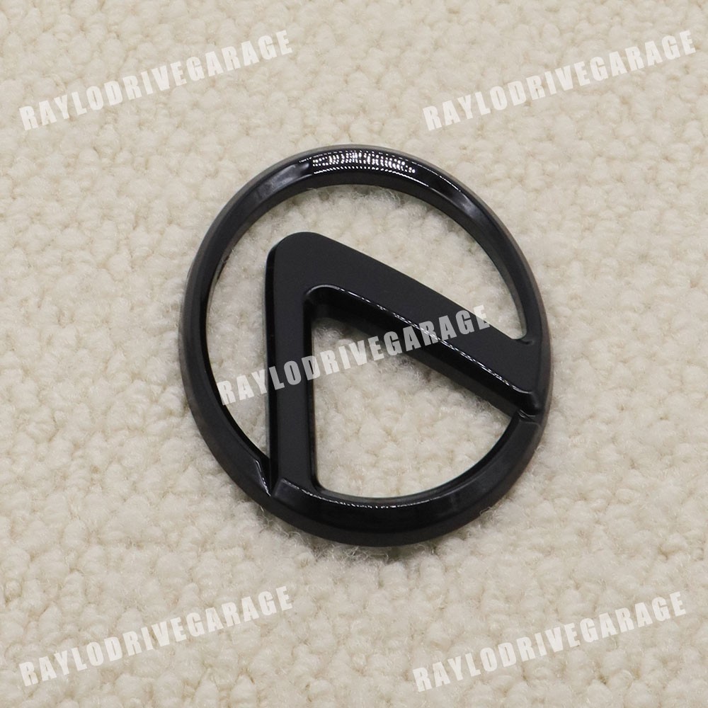 Rear Emblem For IS250 IS250 IS F ES350 RX350 RX450H Black Trunk Badge 3D Decal