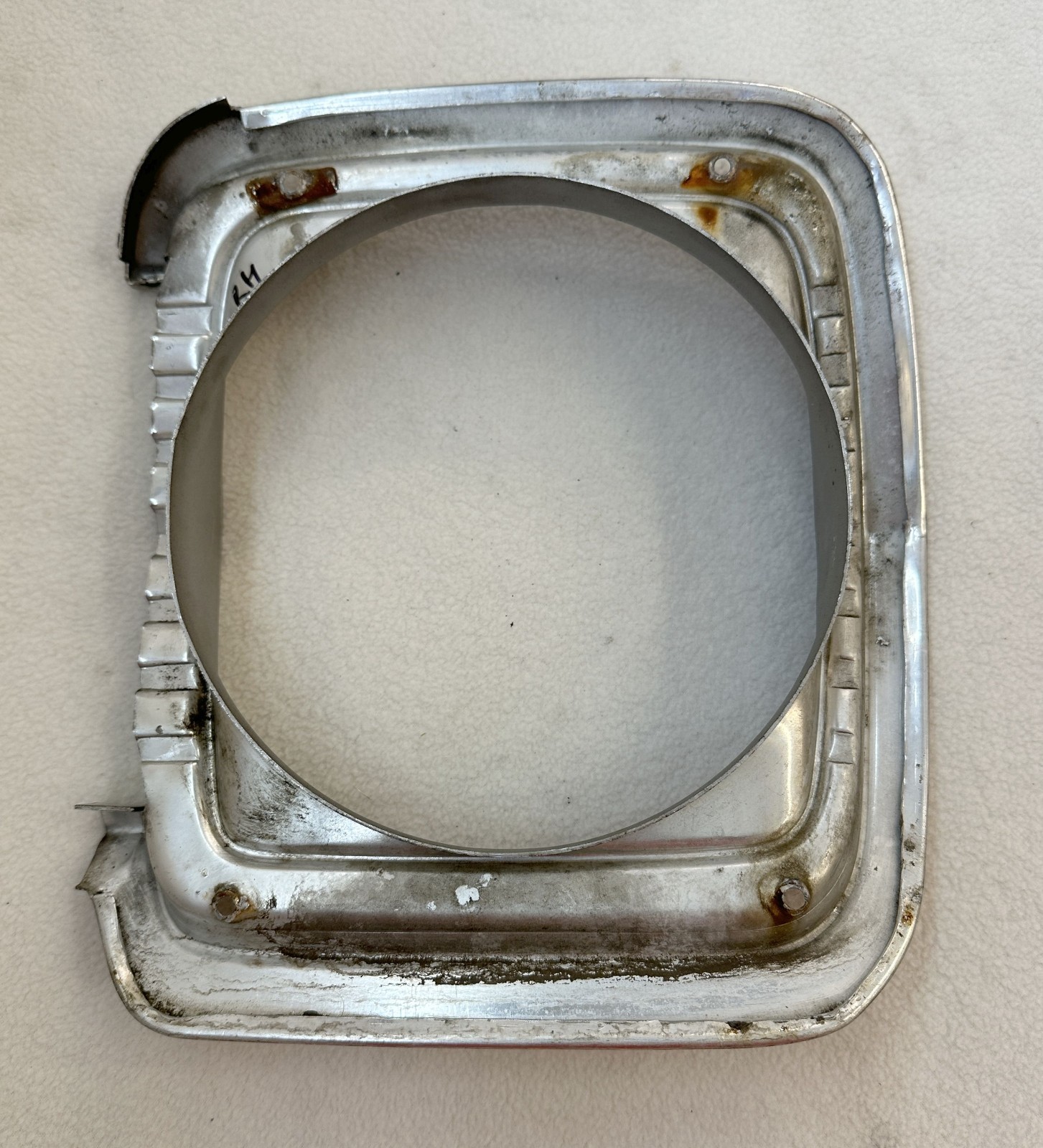 1966 Plymouth Belvedere II Satellite Headlight Bezels PAIR NICE 2dr Convertible