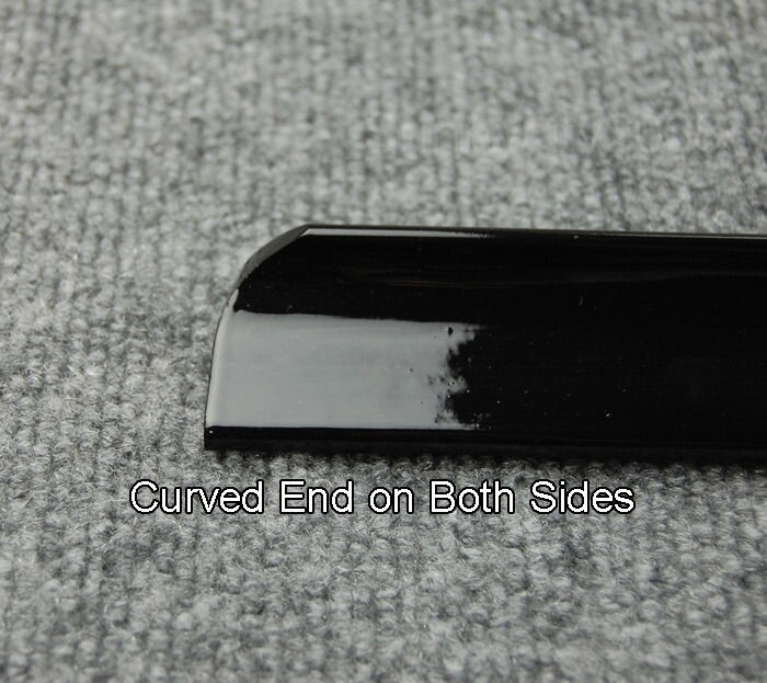 47″ Length Semi Gloss Black Rear Flexy Window Roof Trunk Spoiler Lip For Chevy
