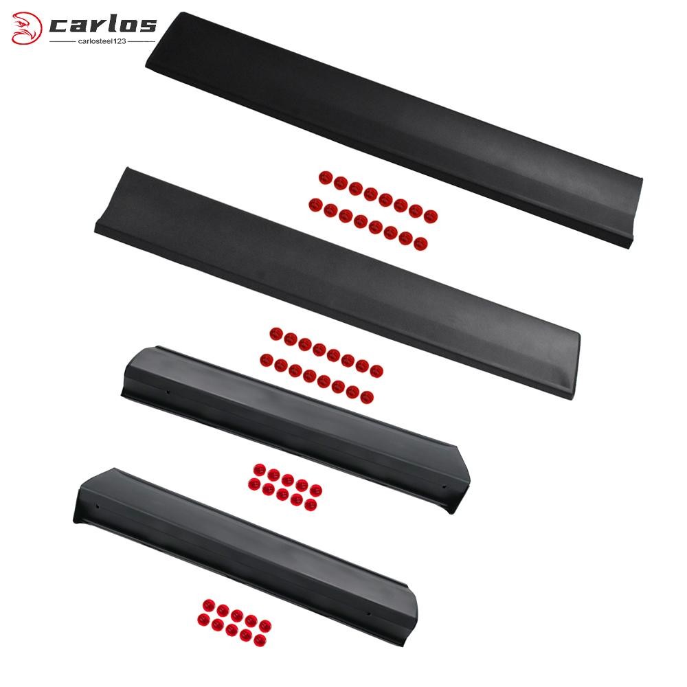 4pcs For Mazda CX-9 16-23 Pair Front Door Lower Molding LH & RH Set TK4851RA0B