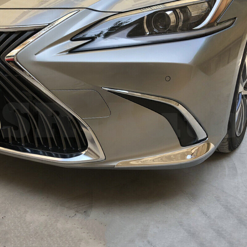 For Lexus ES350/300H/250 19-23 Steel Front Bumper Corner Cover Trim anti-rub Lip