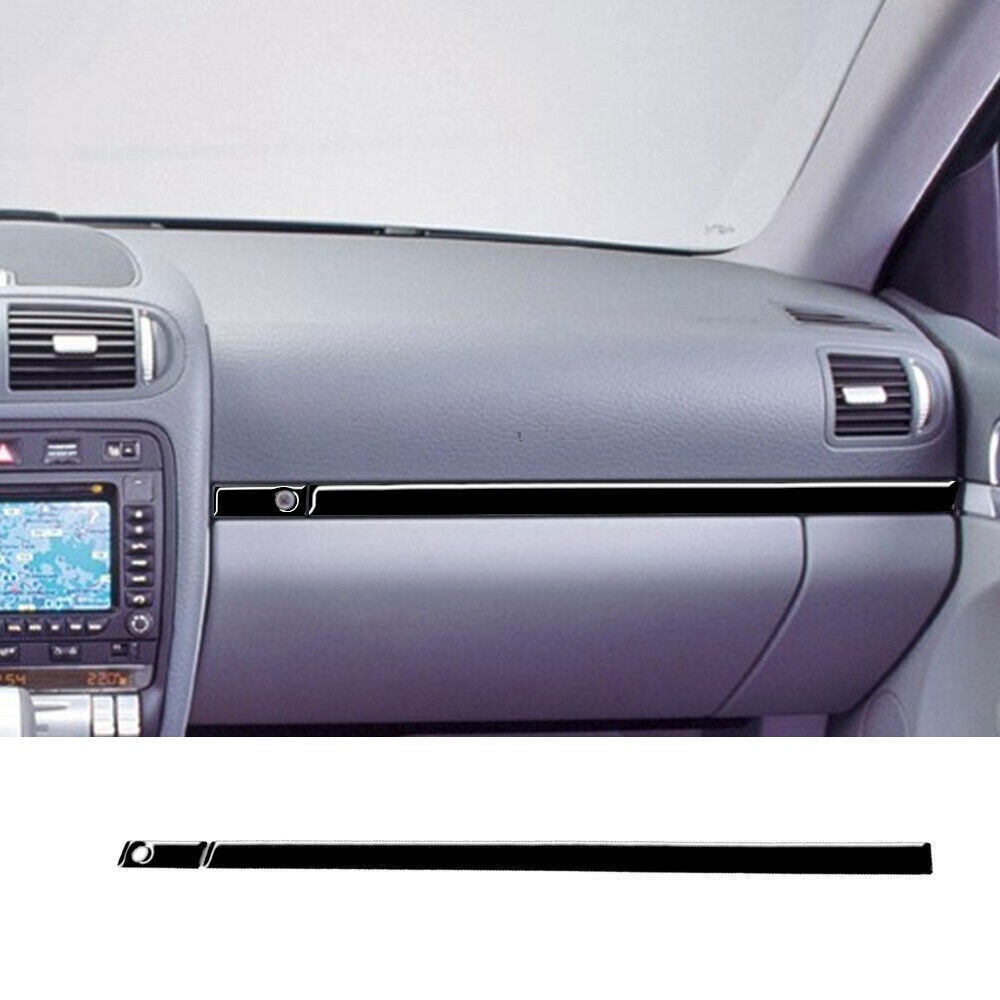 42pcs For Cayenne 2003-2010 ABS Piano Black Full Kits Interior Trim