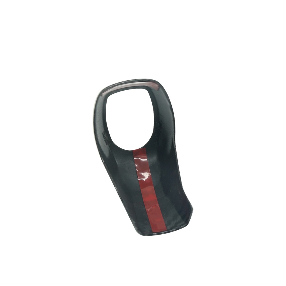 Gear Shift Knob Head Cover Trim Carbon Fiber ABS For Volkswagen Passat Polo Plus