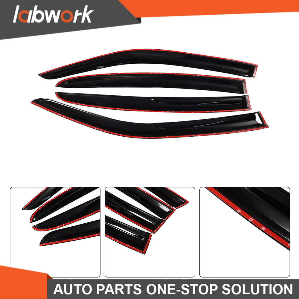 Labwork Window Visors For 2011-2020 Dodge Charger Sun Rain Guards Deflectors
