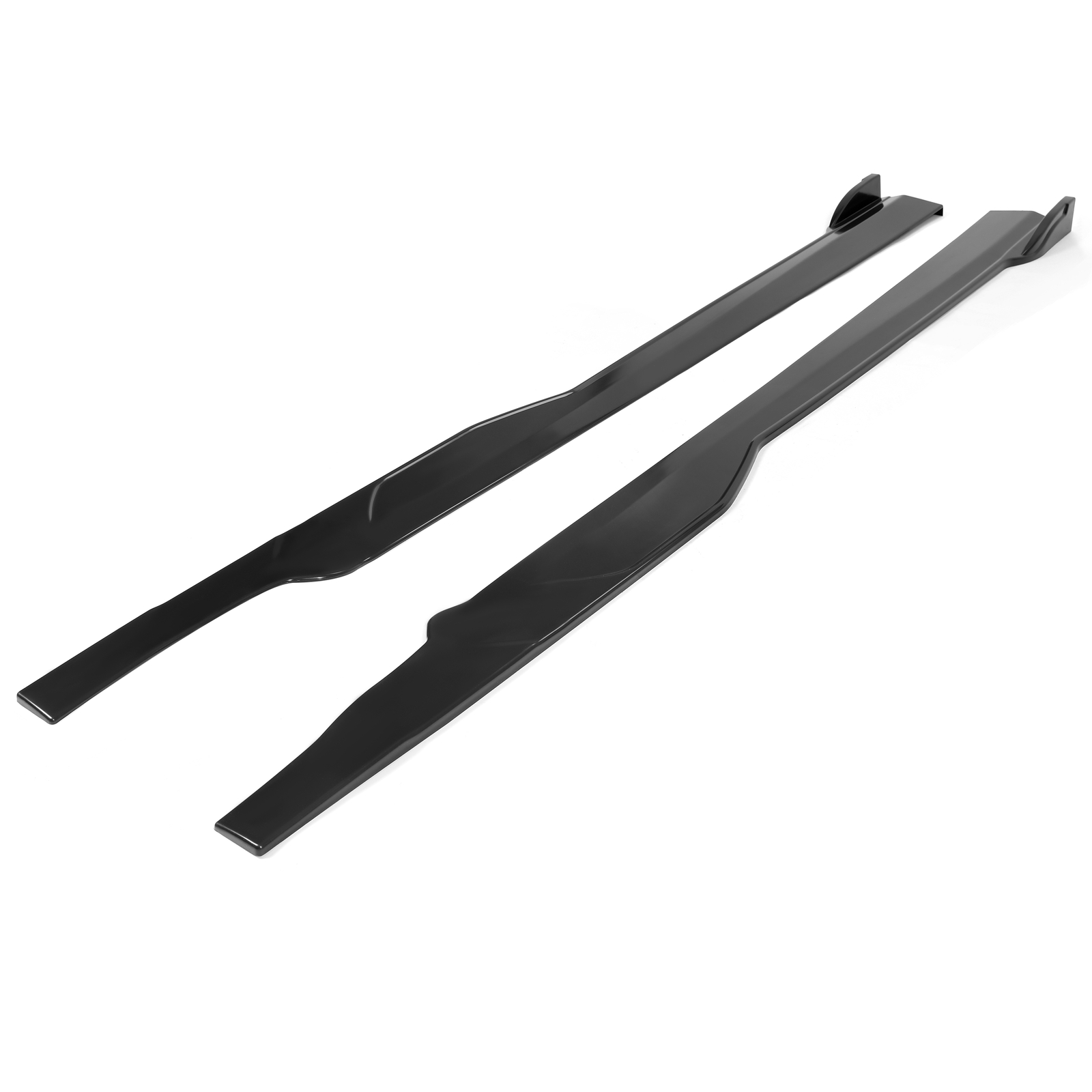 Side Skirt Rocker Panels Body Kit For Dodge Charger SRT 15-23 Extension Splitter