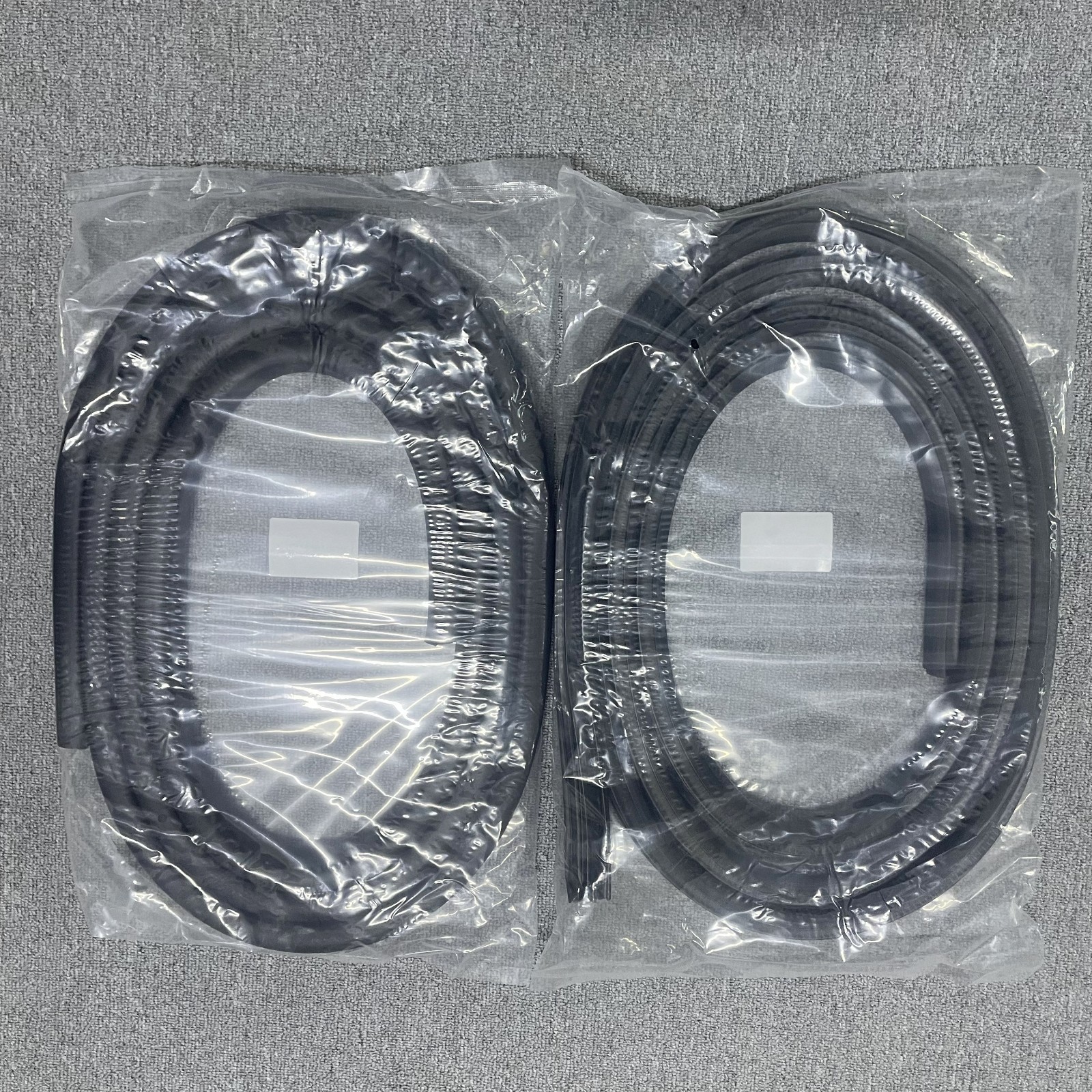 Front Door Weatherstrip Seal (2-Piece Set) Fits For Ford F150 F250 Pickup Truck