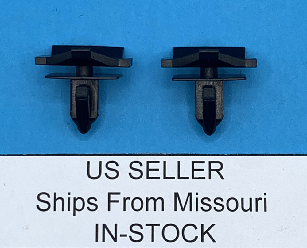 (Pack of 2) Front Bumper to Fender Clips Retainers for Corvette H3T STS