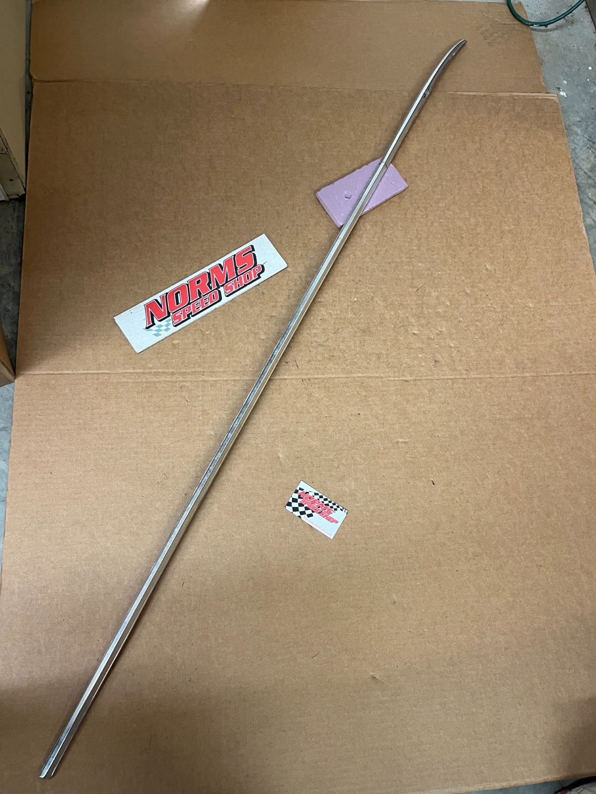 Mopar CHARGER Upper Top of Fender Body Aluminum Trim Molding Chrome 1966 ONLY !