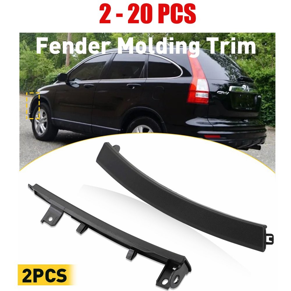 2-20x For Honda CRV 2007-2011 Front Bumper Wheel Fender Molding Trim Left+Right