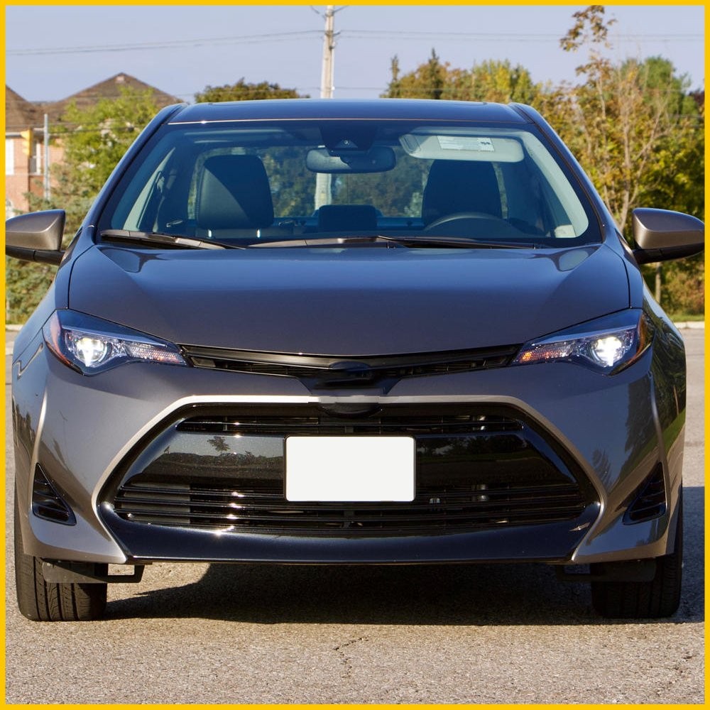 Fog Light Covers For 2017-2019 Toyota Corolla Left & Right 2Pcs New