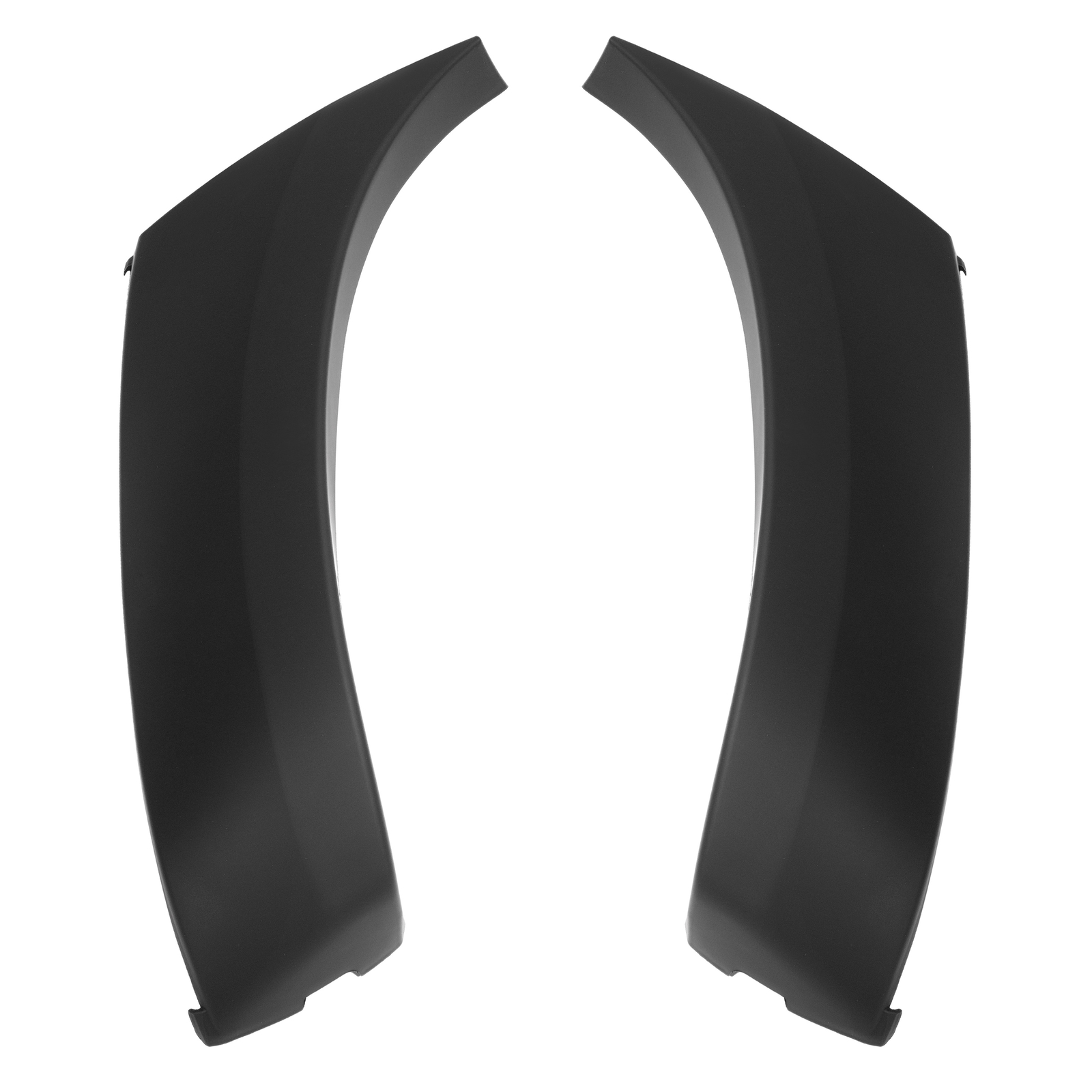 For Toyota Tacoma 2005-2011 2PCS Front Painted Black Bumper End Caps Cover