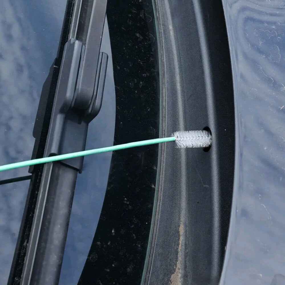 3M Drain Hole Cleaning Brush Auto Skylight Drain Pipe Brush Sunroof Scrub Brush