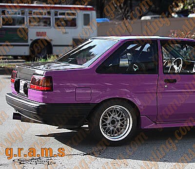 Toyota Corolla AE86 Coupe Lightweight Boot Lid Competition Type v9