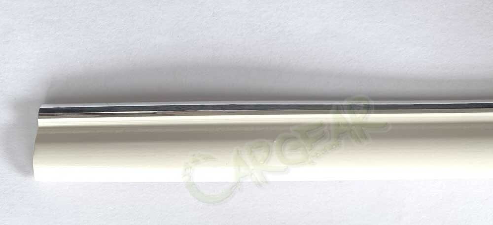 Caprice Classic Factory Style Side Moldings 7/8″ White w/Chrome 26 Ft Roll