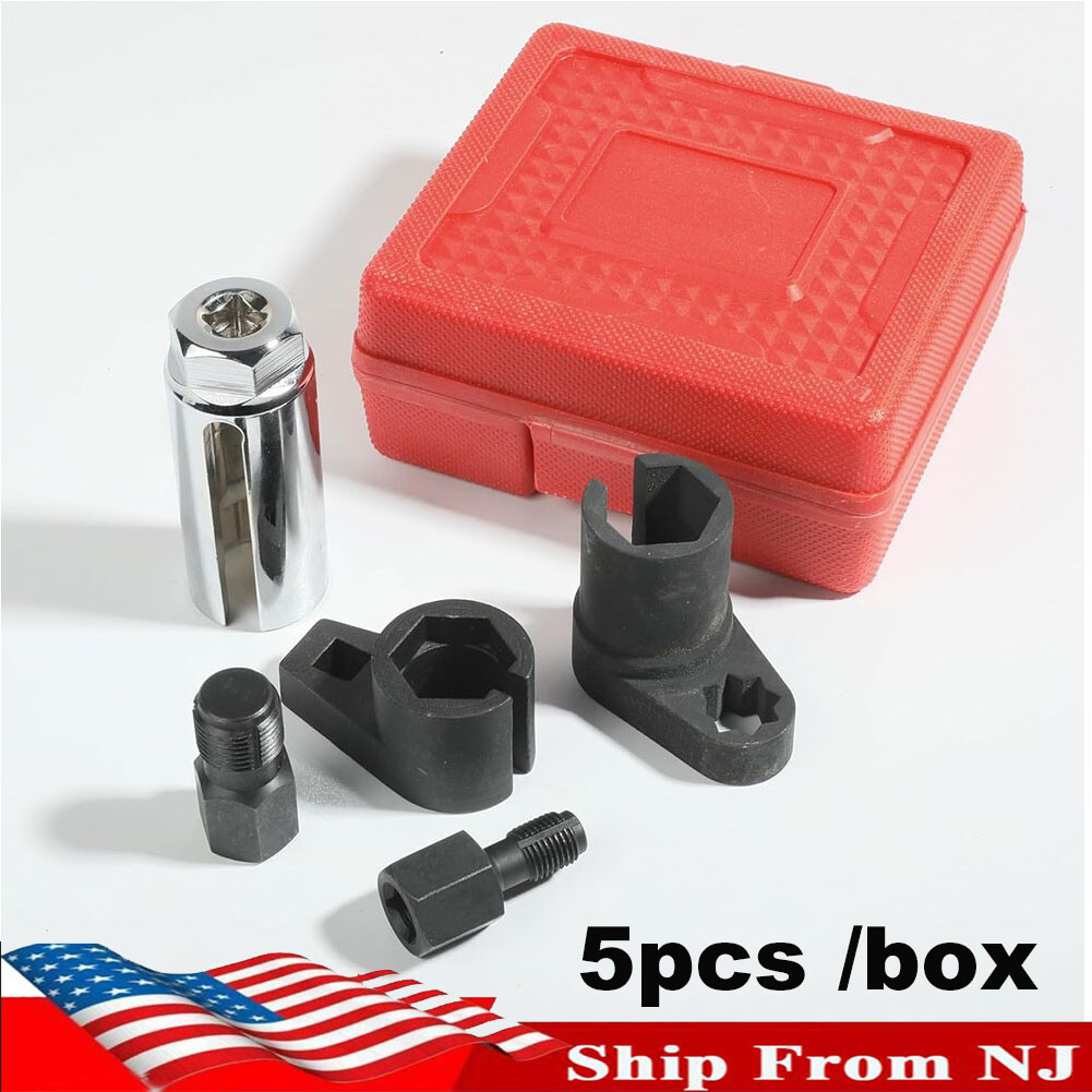 Car Oxygen Sensor Socket Wrench 3/8″ 1/2″ 22mm Auto Repair Installer Tool US