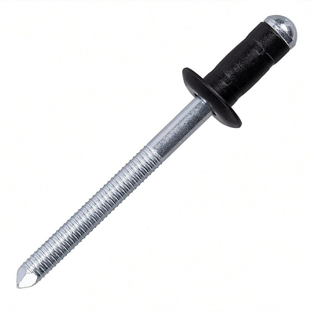 10pcs Fuel Lid Blind Rivet For Toyota 2000-On Metal.Aluminum Rivet Black