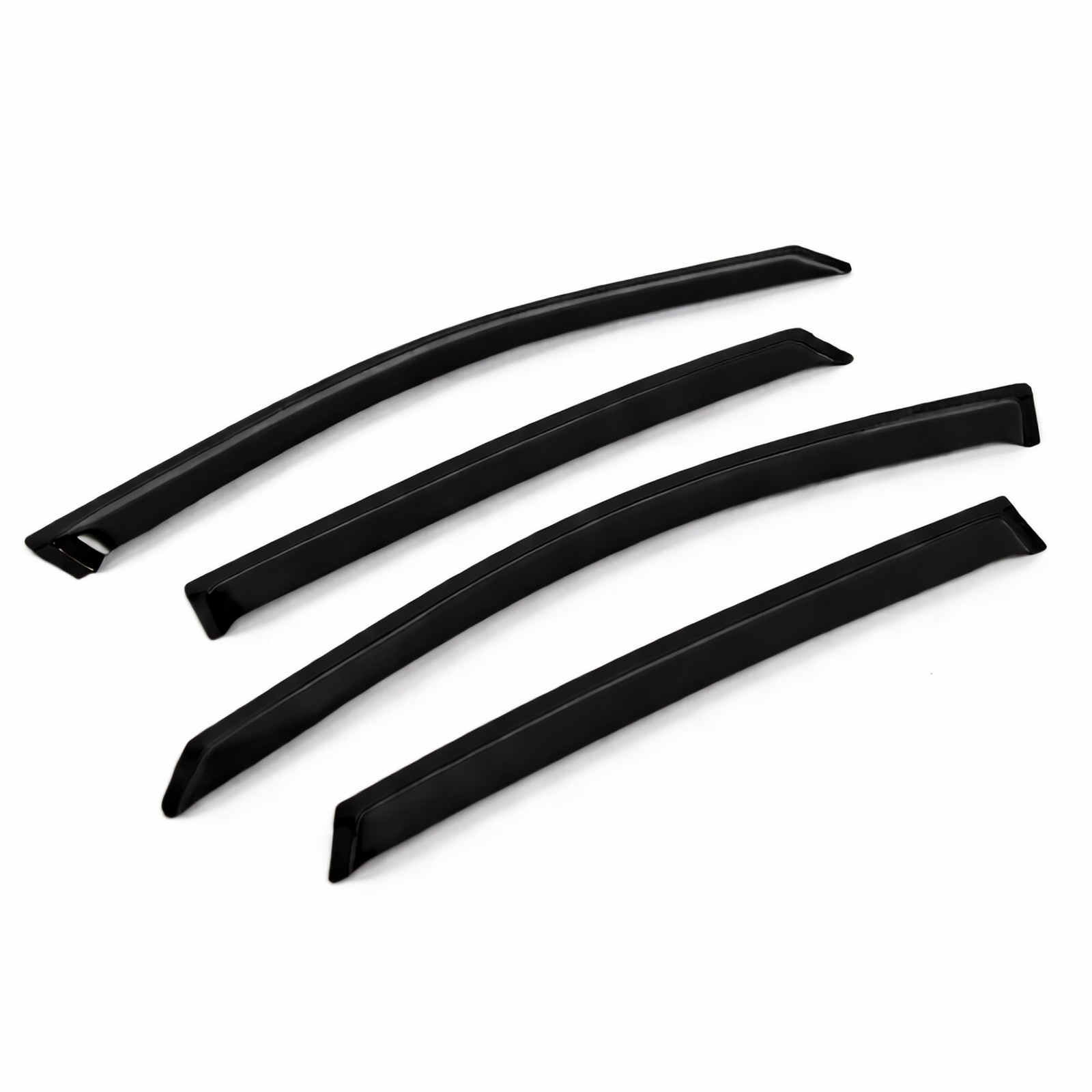 Window Visor Rain Guard 4pcs For Subaru Impreza 4 Door Sedan 2011-2016 Tape-On