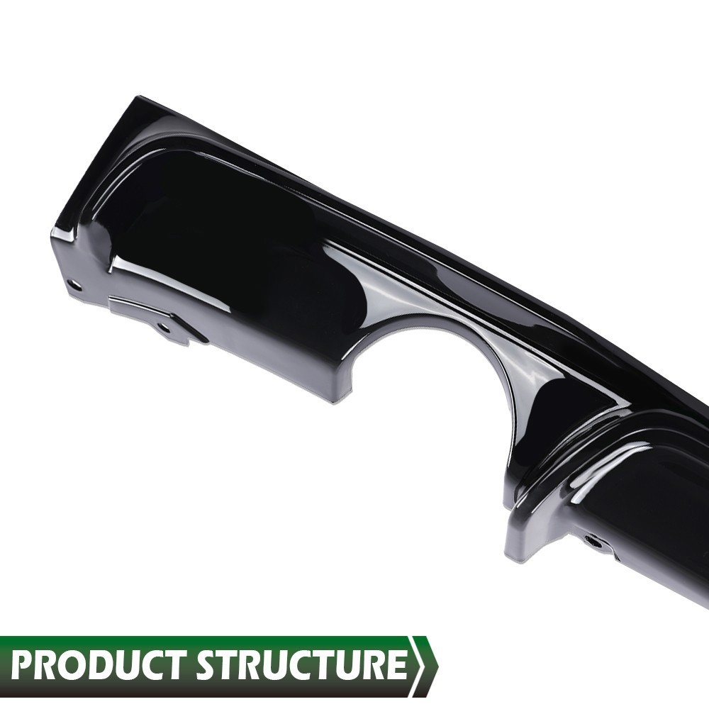 Rear Diffuser Bumper Lip Spoiler For 12-2018 BMW F30 M-Sport
