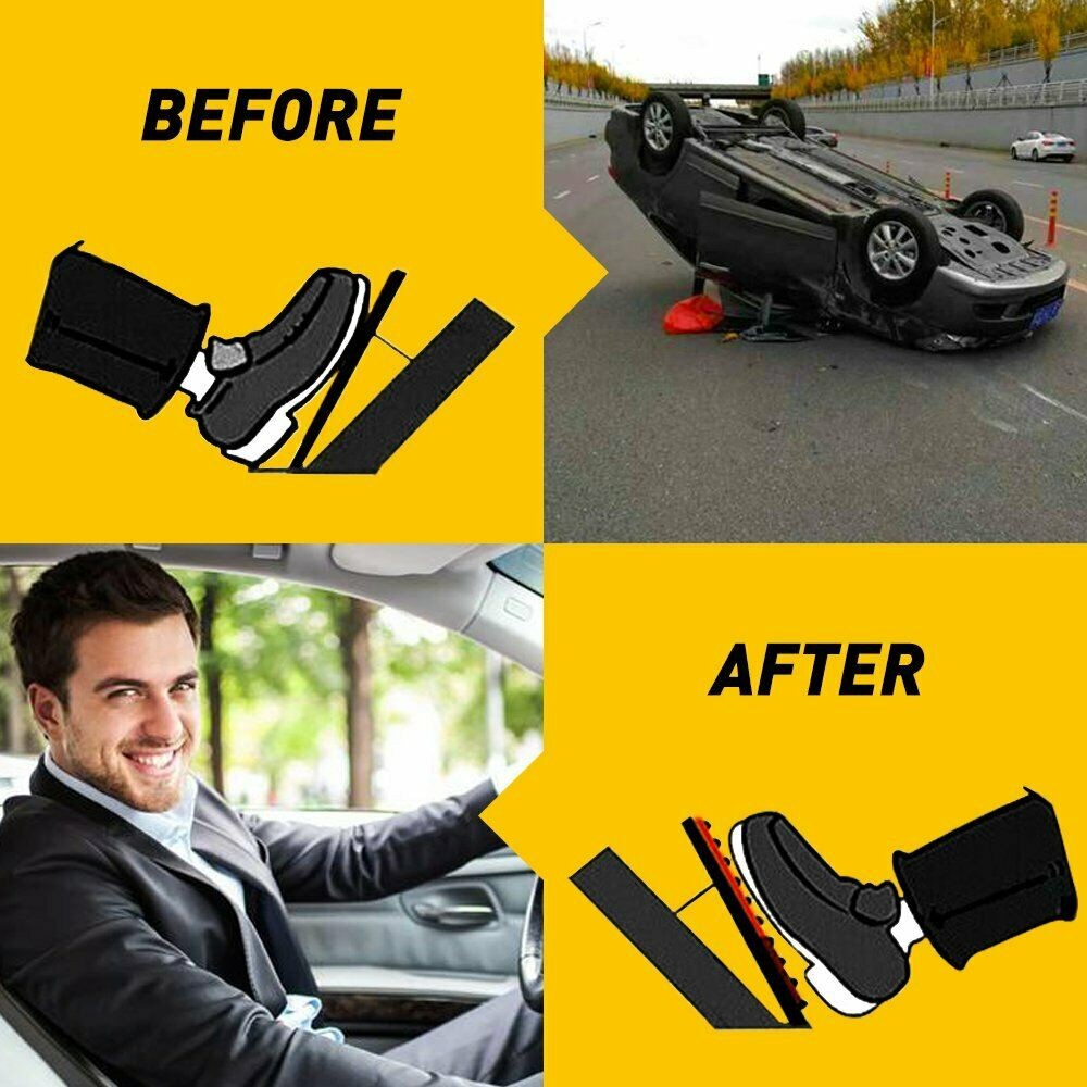 Universal Non-Slip Automatic Gas Brake Foot Pedal Pad Cover Car Accessories USA