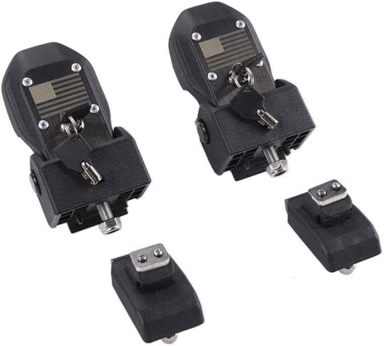 2PCS Car Engine Lock Hood Latches Catch w/key FOR Jeep Wrangler JL 2018-2023