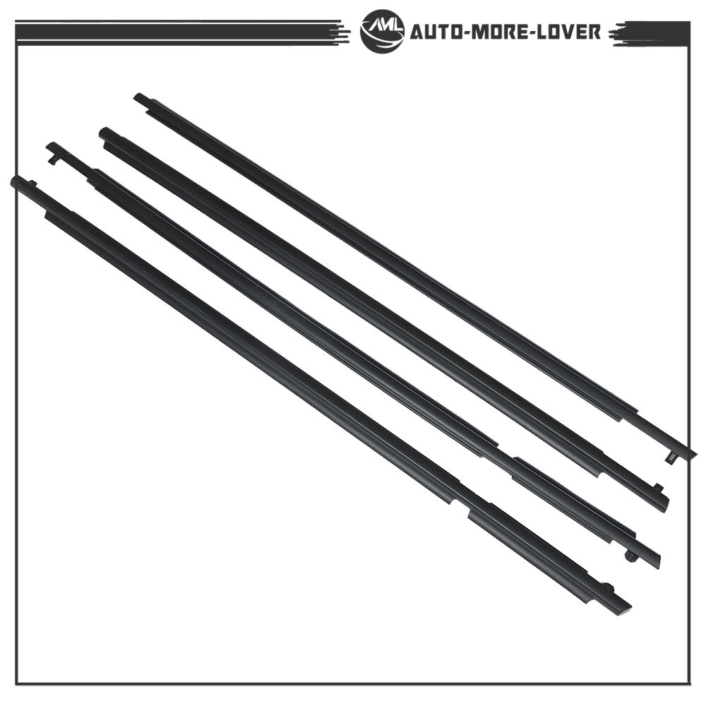 4PCS For Toyota RAV4 2006 2007 2008 Window Weatherstrip Seal Belts Outer
