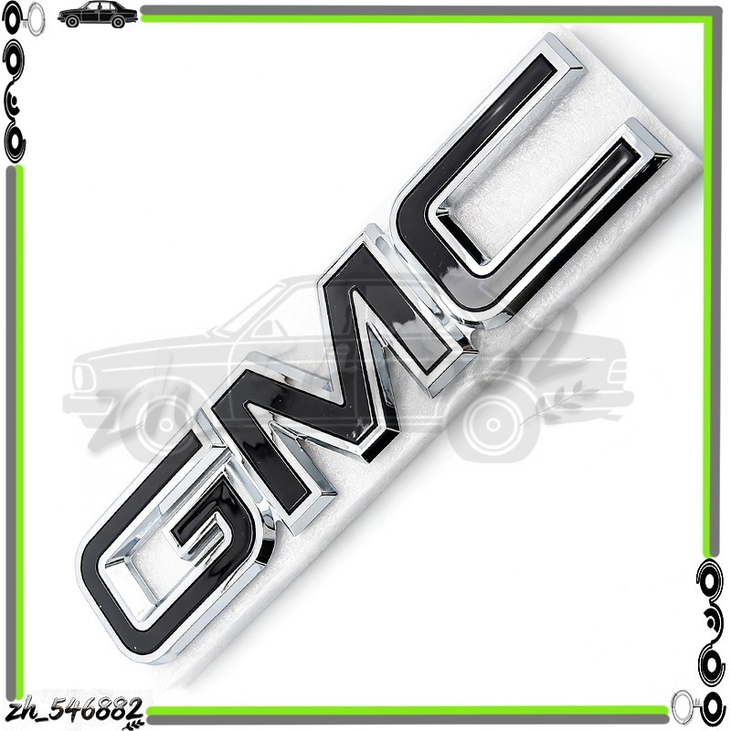For 2007-2013 GMC Yukon / XL 1500 2500 Acadia Front Grille Inserts Emblem Badge