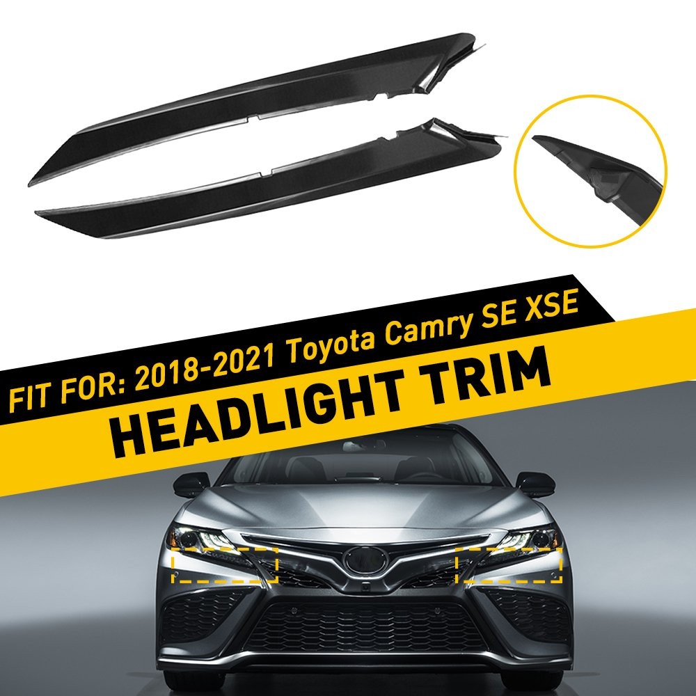 For 2019 2018 2020 2021 Toyota Camry Front SE/XSE Bumper Grille Trim Molding EKK