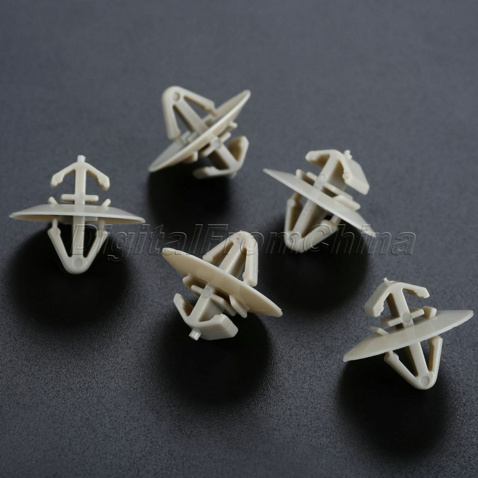 50x Car Auto Door Trim Clips Retainers Side Moulding for Renault Kangoo Master