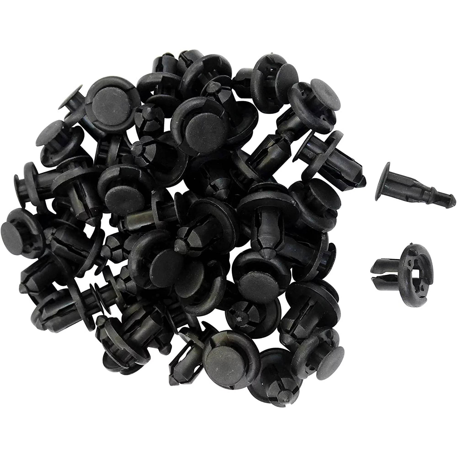 Parts Bumper Clips 10mm Hood Fender Push Rivets Retainer Fasteners For Honda