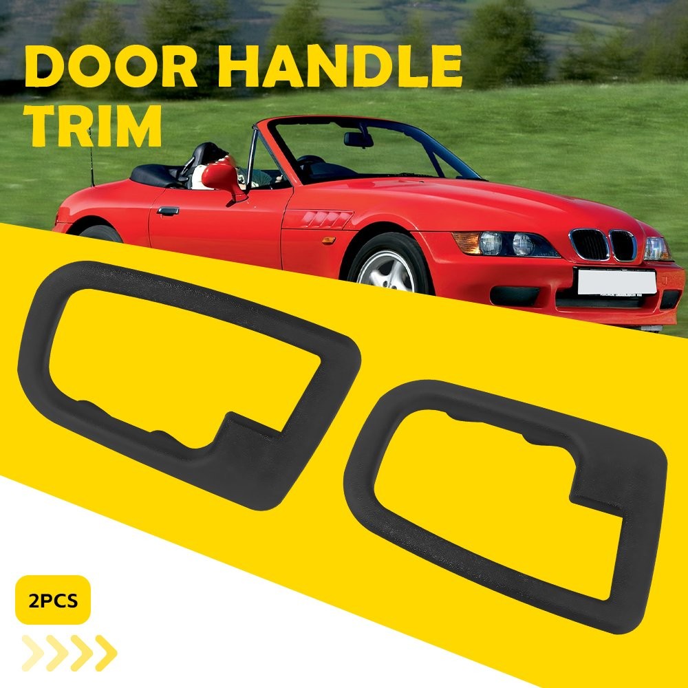 Interior Door Handle Trim Bezel For 1992-1999 BMW E36 3-Series 1996-2002 BMW Z3