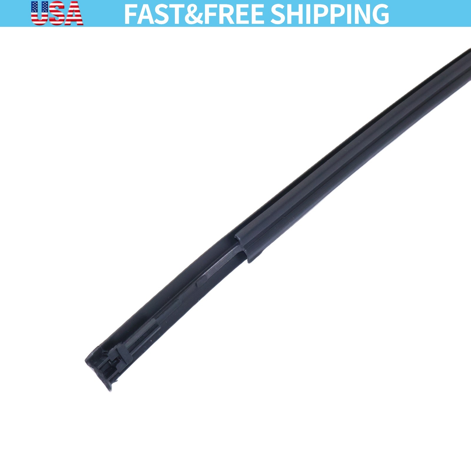 New Pair Roof Trim Moldings For Toyota Yaris Sedan 2007 2008 2009 2010 2011