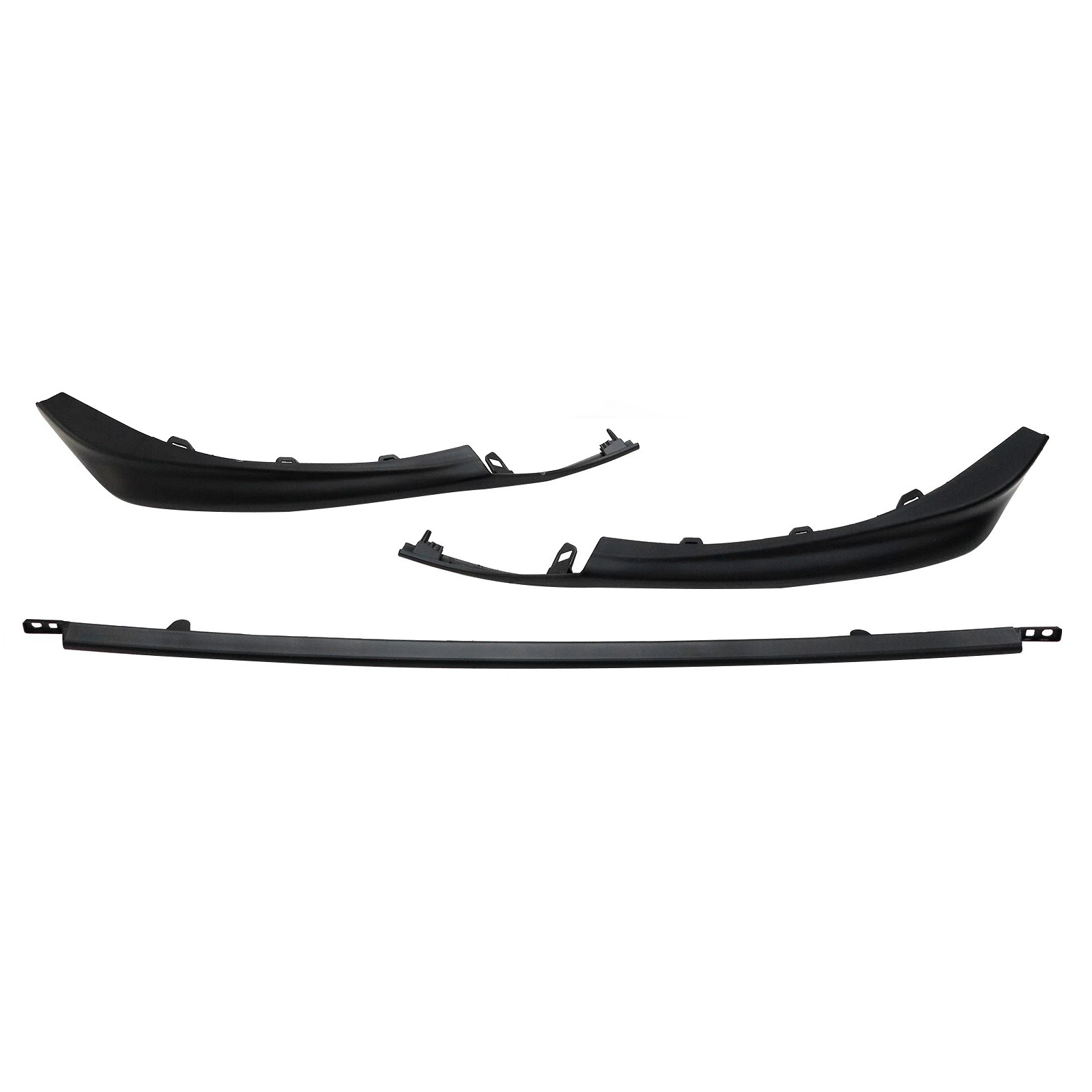 For 2021-2023 Toyota Camry SE/XSE Matte Black Front Bumper Lower Trim Molding