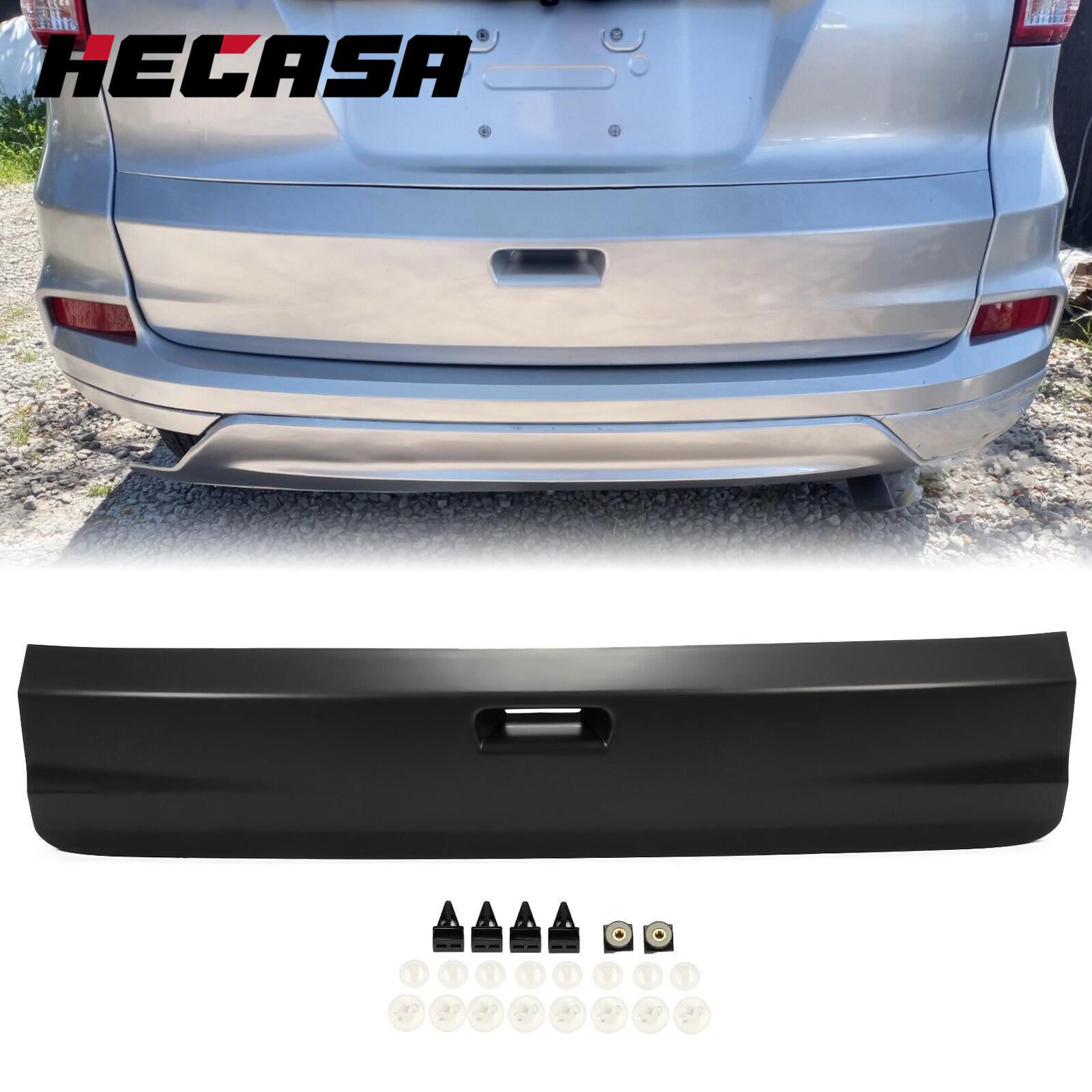 HECASA New Lower Tailgate Molding Direct Replacement For 2015-16 Honda CRV CR-V