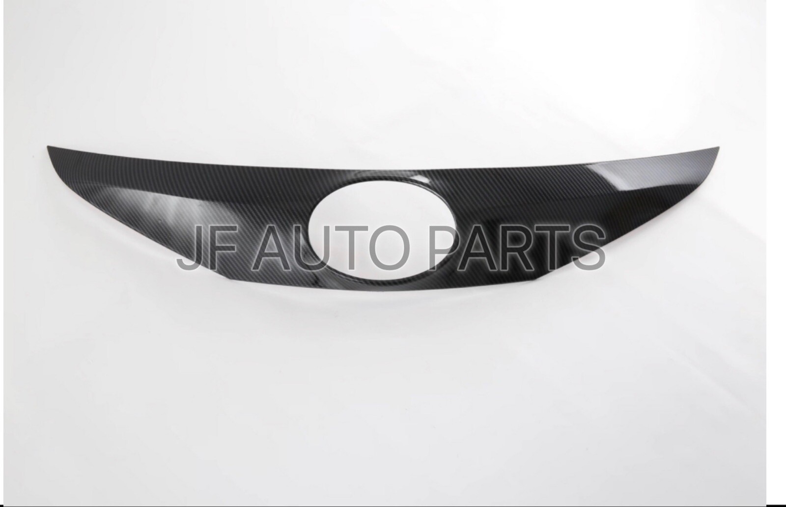 For Sienna 2021-23 ABS Carbon Fiber Looks Front Grille Car Logo Frame Cover Trim